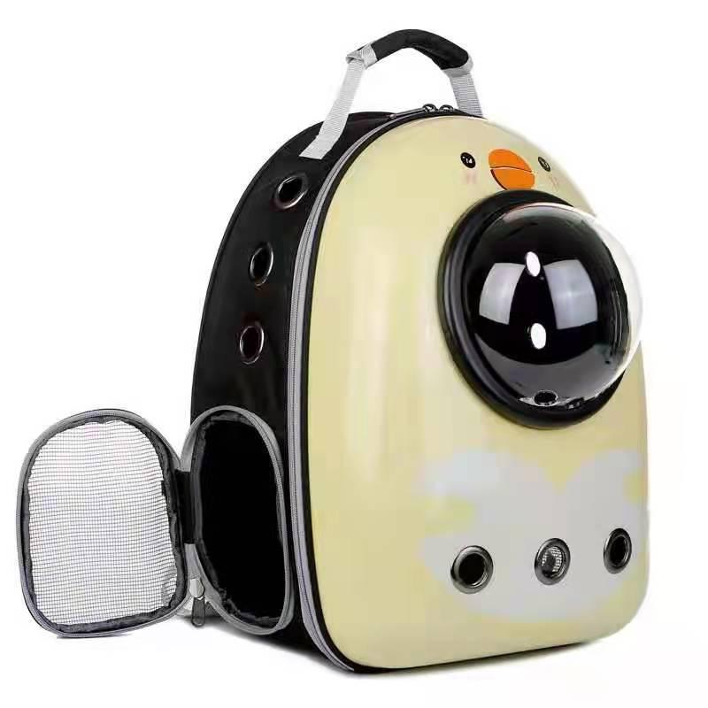 

Portable Space Capsule Cat & Dog Backpack - Large, Breathable Pet Carrier No Side Opening