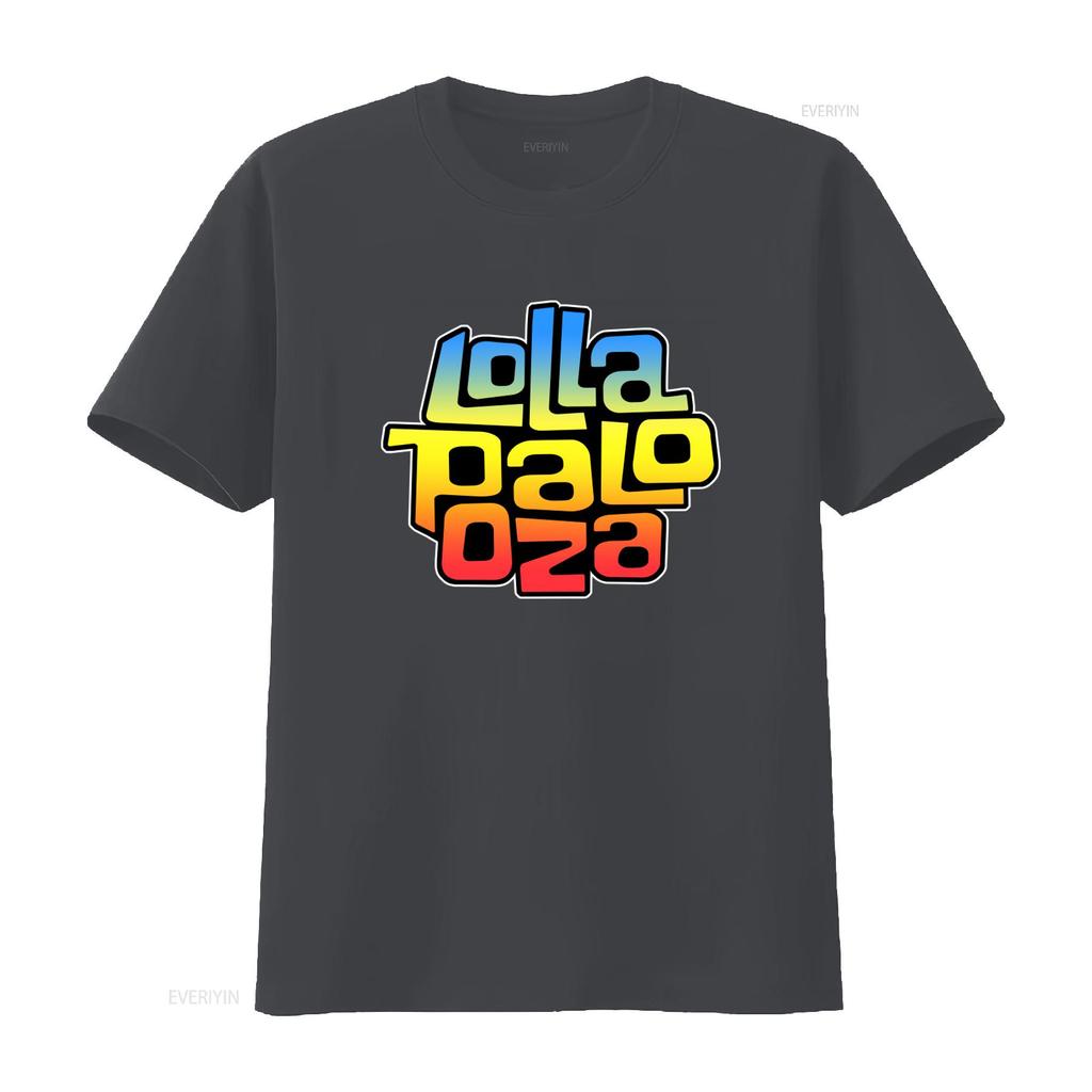 Lollapalooza 2021 Music Festival Concert Print T Shirt Medium Pre Owned vintage Washed graphic fashion Top For Everyday Wear