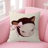 Art YYoshitomo NNaras Pillow Gift Home Office Decoration Bedroom Sofa Car Cushion Cover Case 45x45