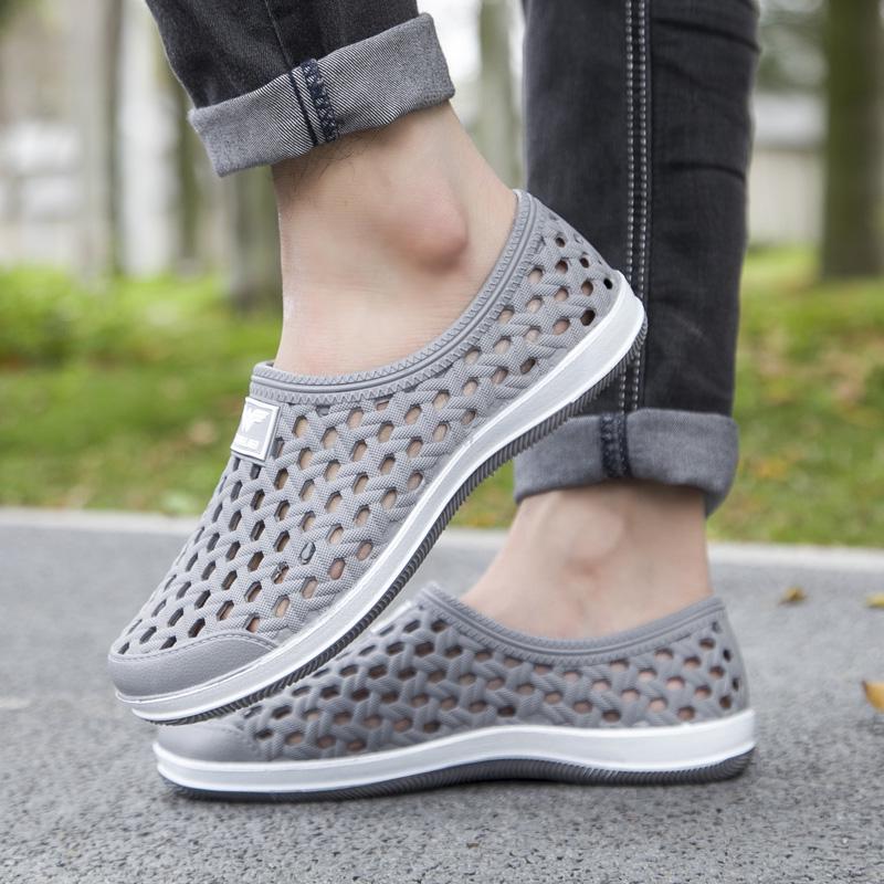 Sandali Donna Estivi Work Water Shoes Anti Slip Breathable Plastic Cover Shoes Flat Shoes Sandals Free Shipping Price Discount