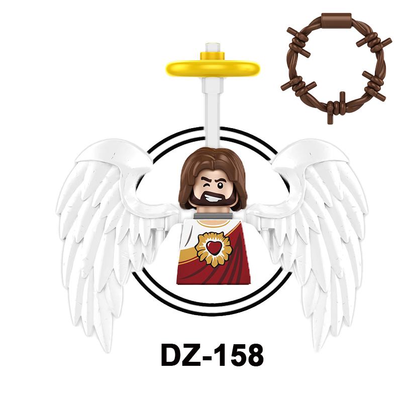DZ158 Famous Savior Character Jesus Building Blocks Bricks Figures Children Assembly Toys