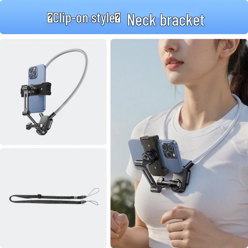 Magnetic Quick-Release Chest Mount for First-Person Outdoor Vlogging