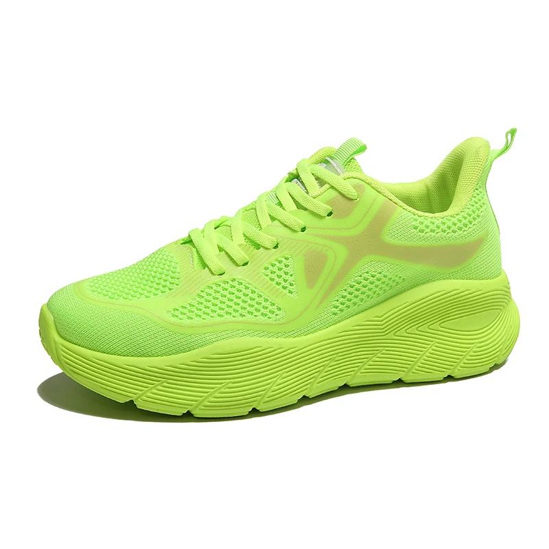 Female Shoes Size 35-44 Spring New Outdoor Lace-Up Sneakers Big Size Men Women Tennis Sports Running Shoes Zapatillas De Mujer