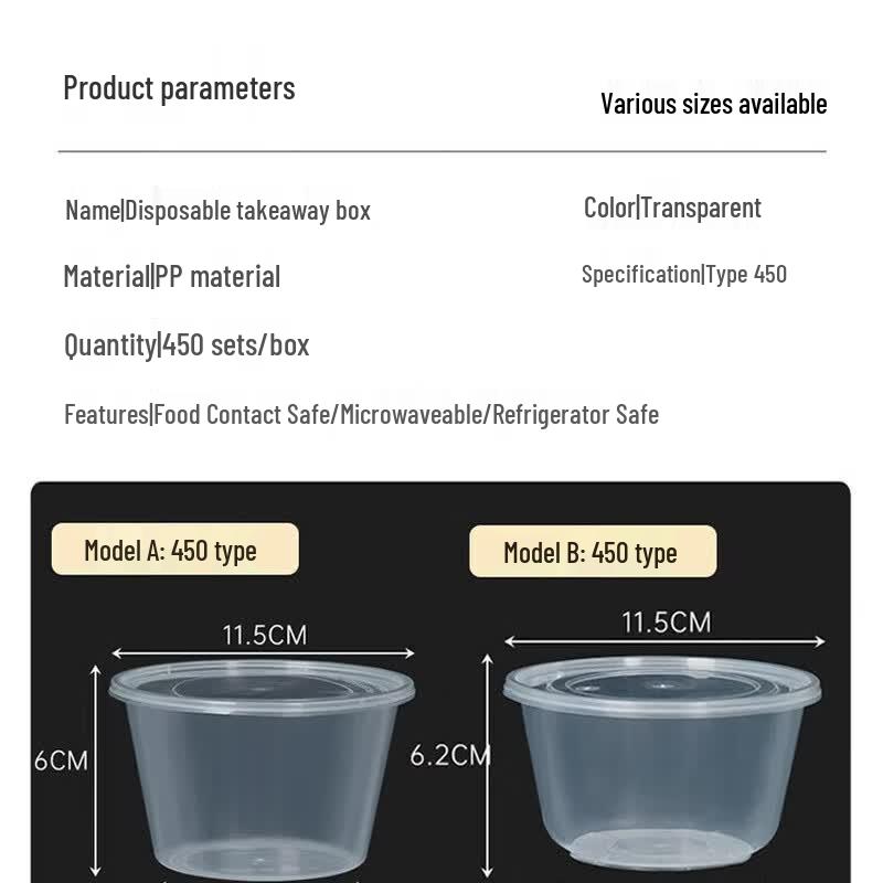 HANDUNYOU Disposable Sugarcane Pulp Round Takeaway Bowls with Lids