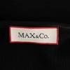 MAX&CO Short Sleeve Camisole with Lace One Piece 44 Black Women Used