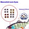 336Pcs/pack Realistic Fishing Baits Eye Materials with 4D Fish Eye Fishing Lures Set For Enhances Fishing Attraction