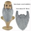 Artificial Cosplay DIY Fancy Dress Fake Beard Simulated Beard Handmade Mustache Long Fluff Beard