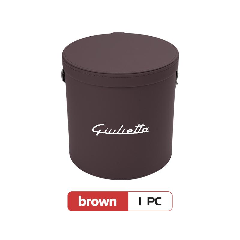 Pro Alfa Romeo Pro Alfa Romeo Kožený Autokoš Přenosný Odpadkový Koš Box na Odpadky Organizér Příslušenství 159 Giulietta 156 147 G