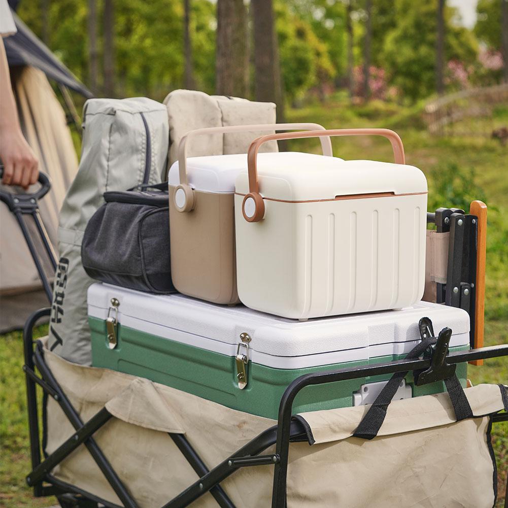6L Camping Cooler Box Portable Ice Bucket Outdoor Hard Cooler for Camping Picnic Beach Drink Beverage Fishing