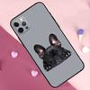 Französische Bulldogge Hund Handyhülle Für iPhone 17 Pro Max 11 14 15 16 Pro Max Plus 12 13 Mini 16e 17 Air Rückseite