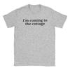 Im Coming To The Cottage Heated Rivalry Tee Shirt for Unisex Women Fashion T Shirts  Cotton Clothing