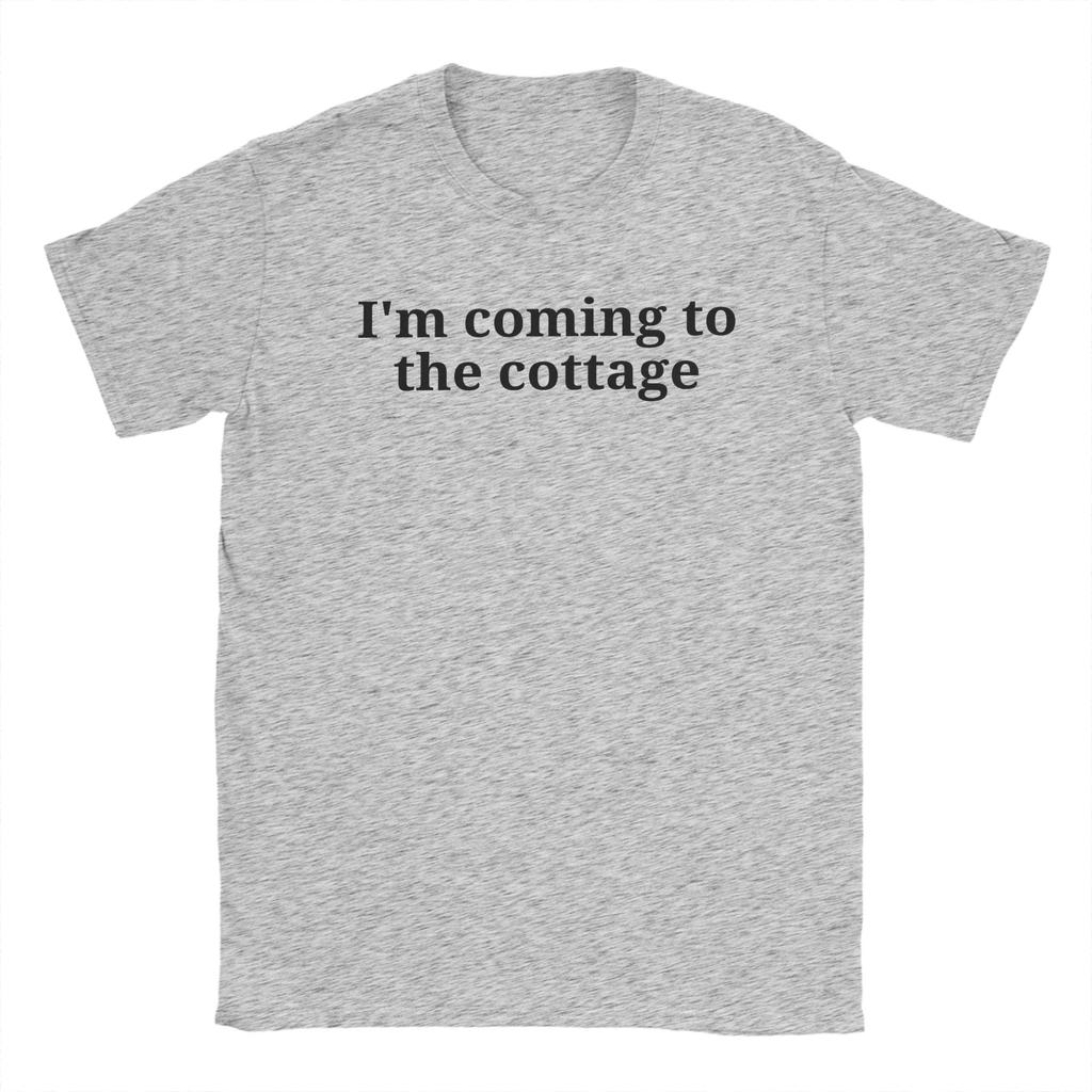 Im Coming To The Cottage Heated Rivalry Tee Shirt for Unisex Women Fashion T Shirts Cotton Clothing