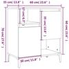 VidaXL Buffets 2 Pcs White 60x35x70 Cm Engineered Wood 3185727