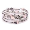 Bohemian Emperor Stone Multi-layer Wrap Bracelet – Women's Natural Stone Beaded Bangle