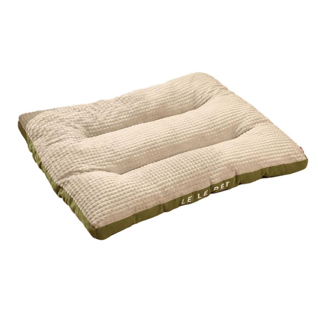 Dog Bed Flannel Materialwarm Pet Mat Washable Pp Cotton Filling Pet Bed Four Seasons Use For Large Medium Dogs Sleeping Mat