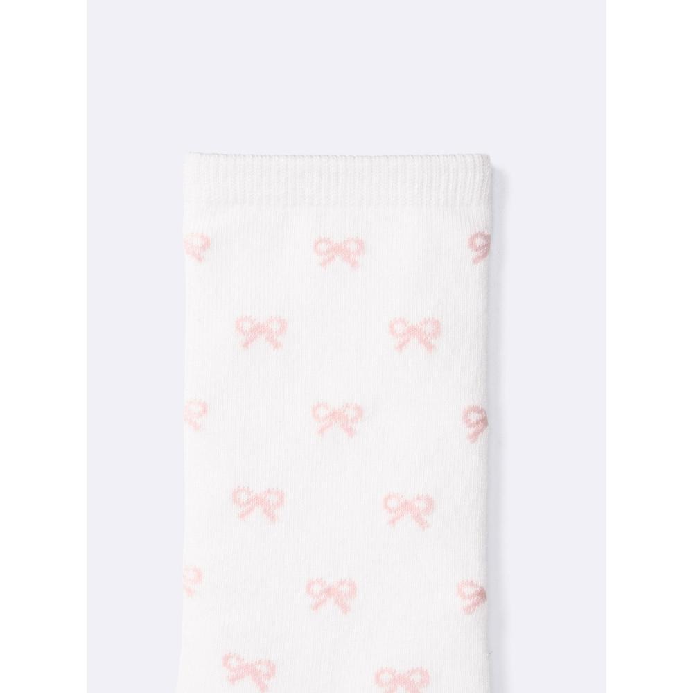 Gu By Uniqlo Kids  Unisex  Socks 2p  Embroidery Pattern 