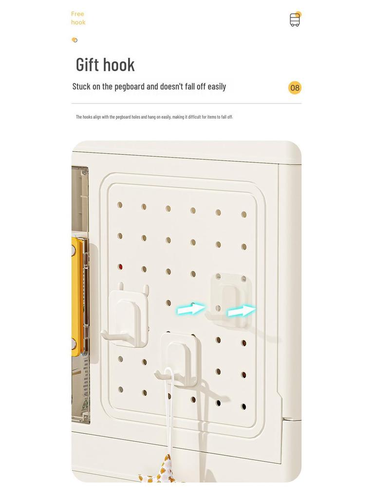Foldable Transparent Book & Snack Organizer with Free Shipping