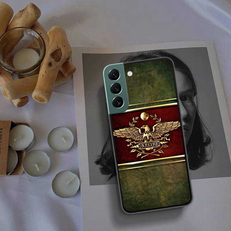 SPQR Roman Imperial Legionv Phone Case Samsung A14 A24 A34 A54 A03S A04S A13 A23 A33 A53 A73 A70 A50S A30 A40 A71 A51 A41 A31 A2