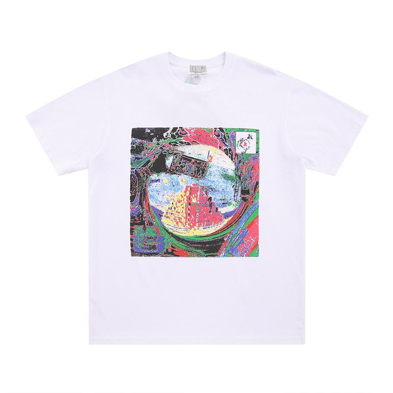 2024 Letter Printed T-shirt Loose 100% Pure Cottonhigh-quality Polo Fashion Topfashionable Streetwear, Loose and Oversized