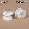 5/10Pcs ABS Bobbin Wire Coil Frame Speaker Crossover Coil Frame  for DIY Speaker Crossover Inductor