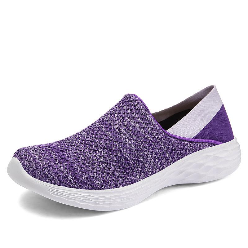 2019 summer new ultra-light mesh women's shoes breathable couple shoes Korean version casual large size 4647 running shoes