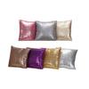 Sequin Pillow Covers Square Glitter Pillow Cases Decorative Sparkling Throw Pillow Covers Cushion Case for Sofa Bedroom Living Room Wedding Home Decor