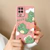 Case For Samsung Galaxy A12 M12 F12 Bear Soft Liquid Silicone Full Coverage Anti Choc Phone Bumper For SamsungA12 A M F 12 Funda