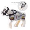 Three Kingdoms General Mounts Series War Horse Wide Edition Wavan Horse Liaoyuan Fire Children'S Assembling Building Block Toy Bag