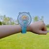 Cute Cartoon Mini USB Rechargeable Wrist Fan for Kids