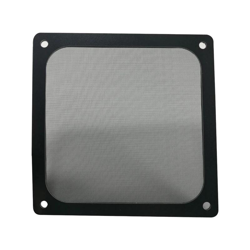 1 stück 12x12 cm Computergehäuselüfter Staubdichter Filter Mesh Cover Net Guards mit Löchern für PC Computerlüfter Filter Bildschirmschild