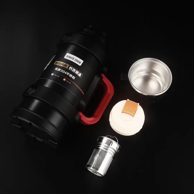 ZISIZ Large Capacity Stainless Steel Thermos