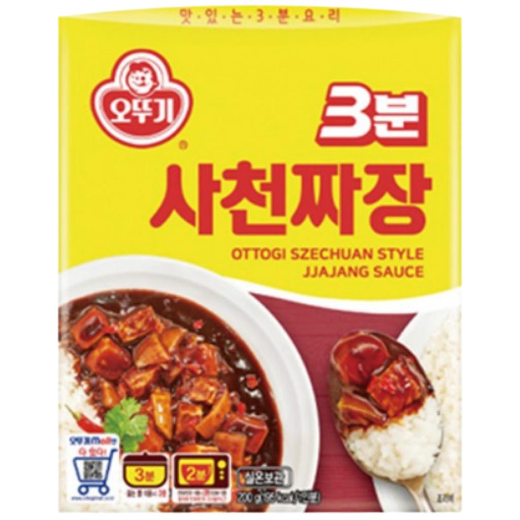 Ottogi 3 minutes. Sauce Jjajang Rapide et Facile 5 types