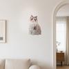 Customized Animal-shaped Pattern Creative Living Room Clock