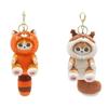 Kawaii Schlüsselanhänger Anhänger Cartoon Mofusand Haifisch Katze Cross-Dressing Puppe Rucksack Dekor Spielzeug Geburtstagsgeschenke