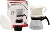 Kalita Coffee Drip Set Set A Ceramic Dripper Set with a Fast Extraction Speed That Brings Out Only the Deliciousness Before Any Bitterness High Heat