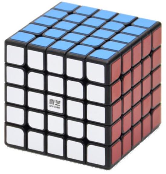 Kancharo Kishiba Cube with a convenient storage [Comes pouch] (Black, 5x5)