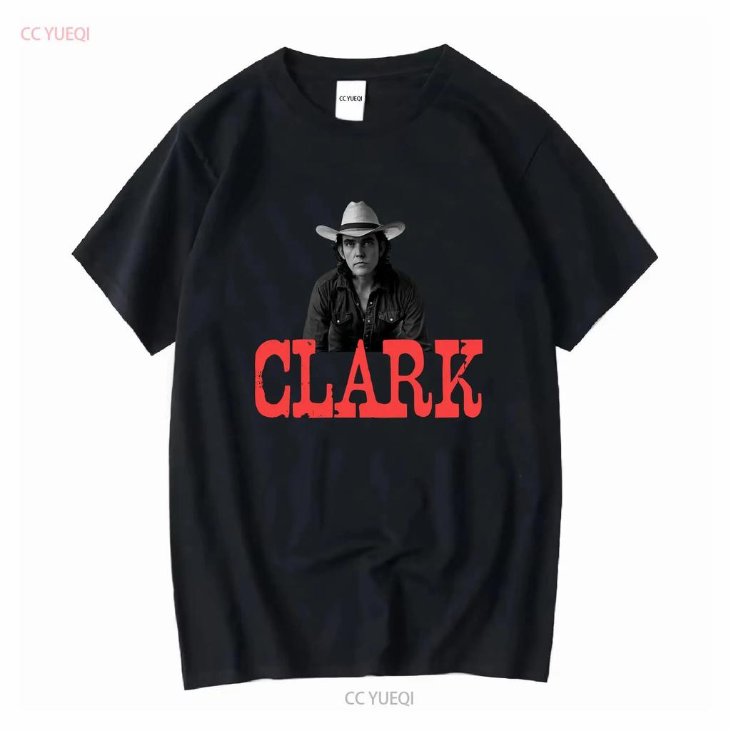 GUY CLARK Country Singer T Shirt vintage Washed Soft Stylish Top For Everyday Wear homme Stretched designer clothes Slightly
