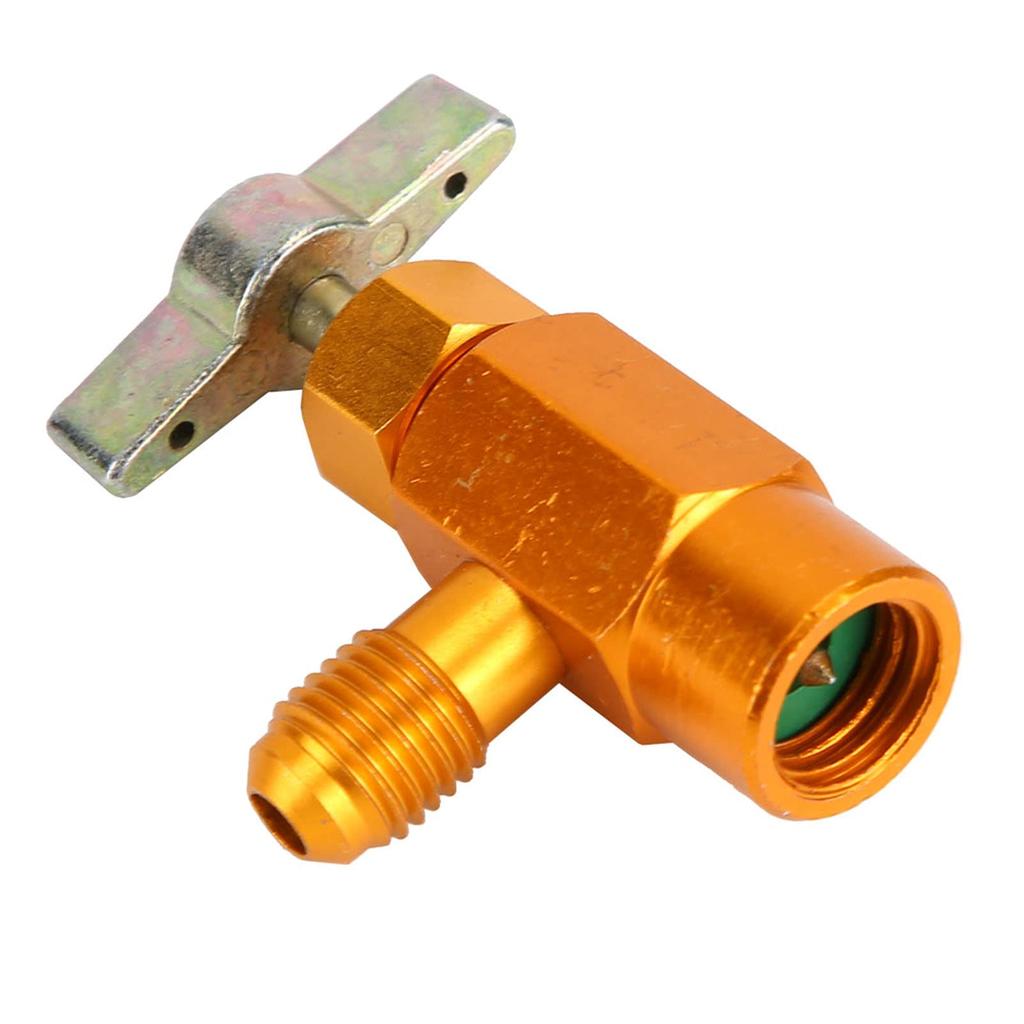 Baxnore Bottle Valve, Precision 1/4 SAE Thread Bottle Opener Valve, Air Conditioner Resisting