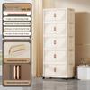 Foldable Multi-Layer Storage Cabinet for Clothing, Snacks, Books, and Toys