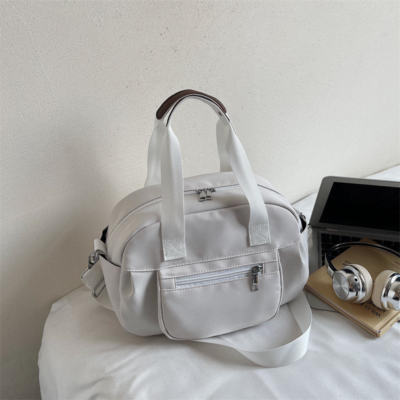 Casual Women's Shoulder Bag 2025 Autumn New Fashion Trend Cloth Bag Lightweight Multi-pocket Portable Messenger Bag