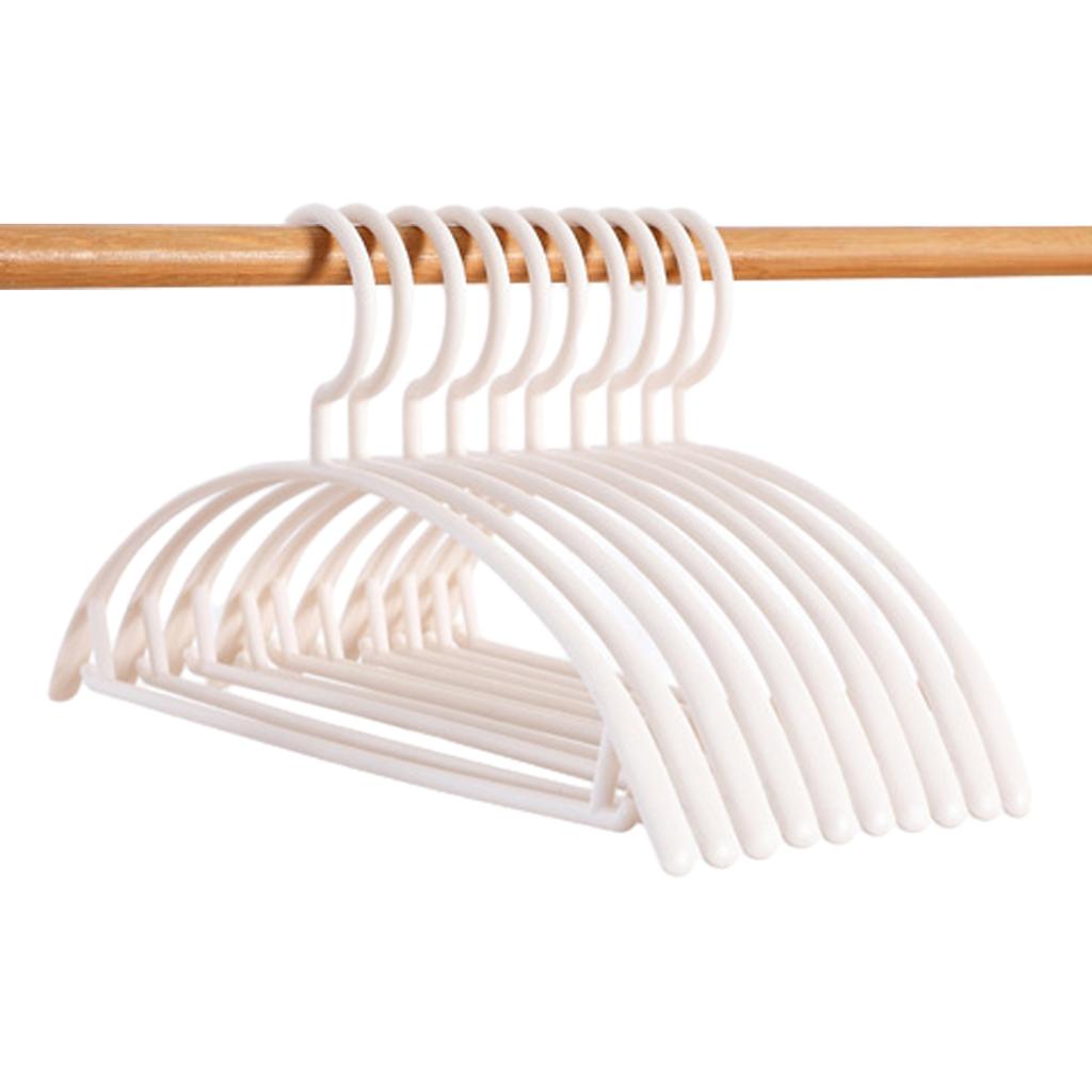 Plastic Non-Slip Clothes Hangers Durable Windproof Clothes Hanger For Home Thickening Non-Marking Wear Resistant Durable Hangers
