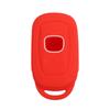 MAKAKO Silicone Cover for Honda Cars Smart Key 3 Buttons / Vezel (2022~) VEZEL/ZR-V (2023~) / Etc, Red