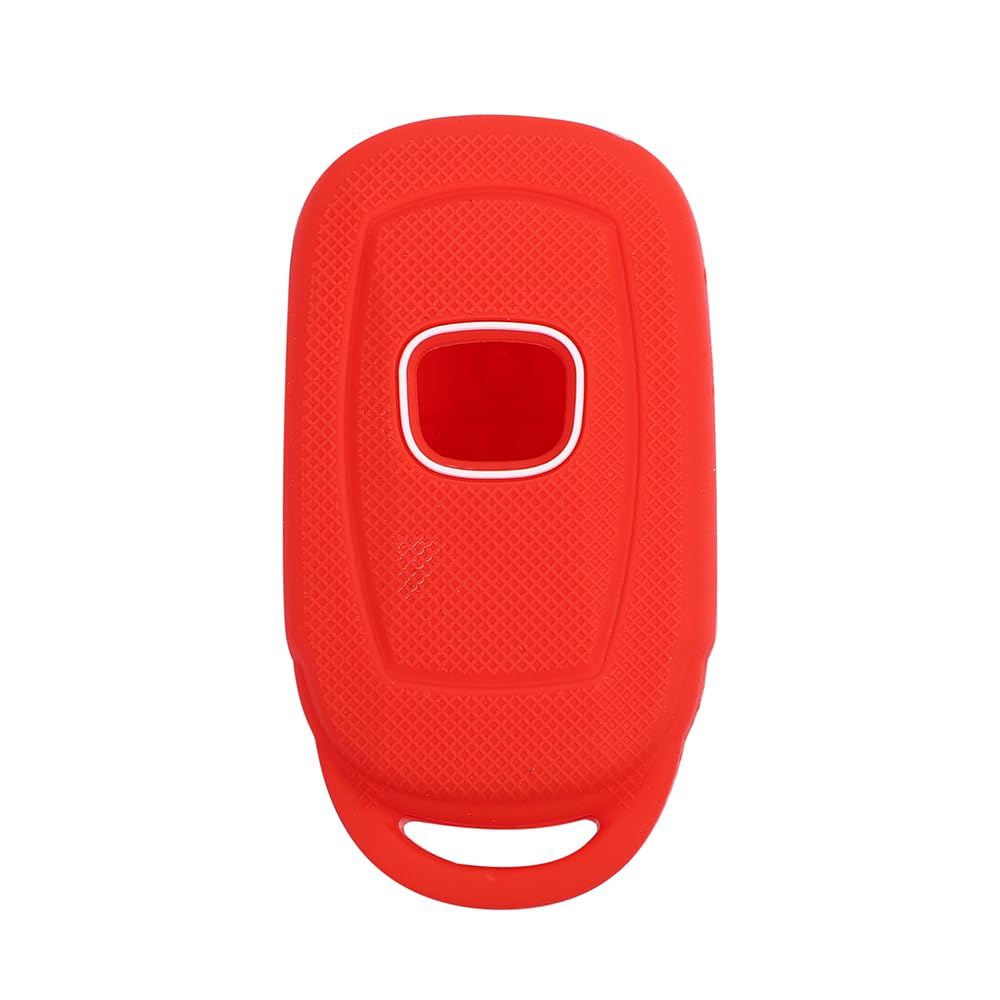MAKAKO Silicone Cover for Honda Cars Smart Key 3 Buttons / Vezel (2022~) VEZEL/ZR-V (2023~) / etc, red