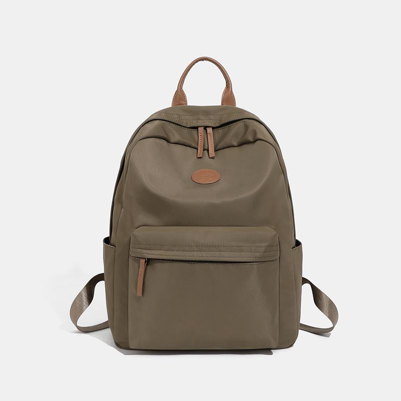 Fashionable Nylon Oxford Cloth Large Capacity Backpack Commuting Backpack Fashionable Simple Computer Bag Casual Travel