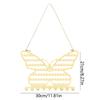 Butterfly Shape Butterfly Necklace Wall Holder Hollow Hanging Jewelry Display Stand  Bracelets