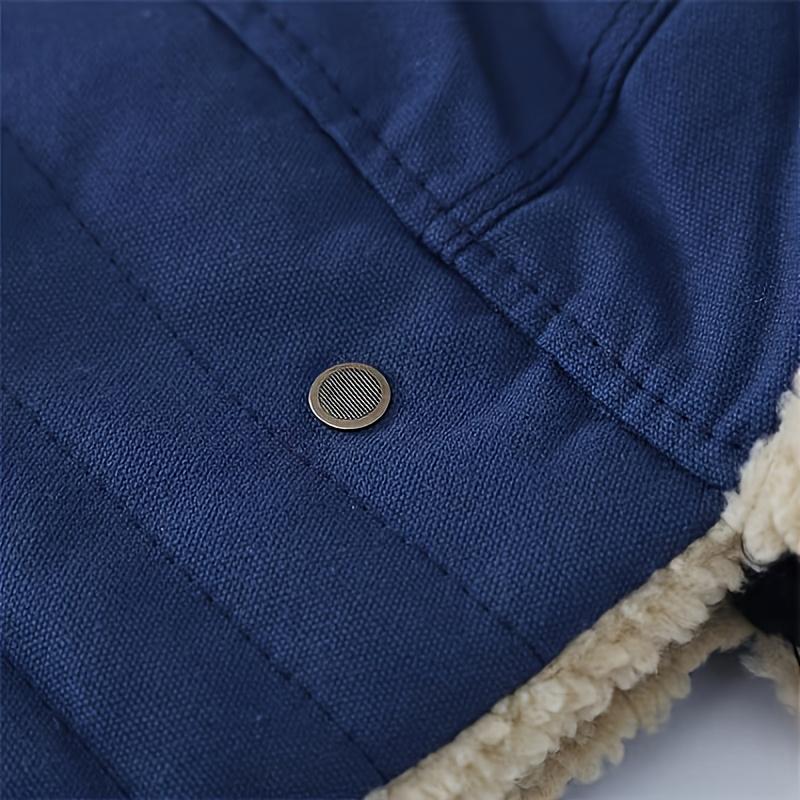 Winter Earflap Pilot Cap Thickened Fleece Windproof Coldproof Ski Running Lei Feng Hat Ear Protective Women Men Warm Pilot Cap