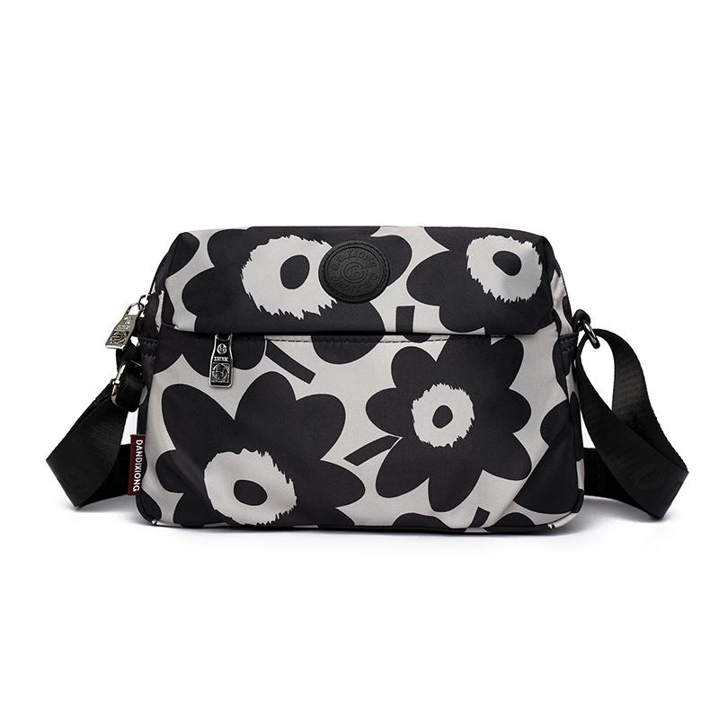 Sunflower Crossbody Bag Women's Multi-Layer Large Capacity Shoulder Bag