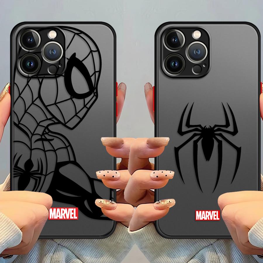 Phone Case for Apple iPhone 15 Pro Max 7 8 SE XR 12 Mini 11 Pro Max 6s 14 16 Pro XS X 16e SE 13 Pro TPU Cover Marvel Sipiderman