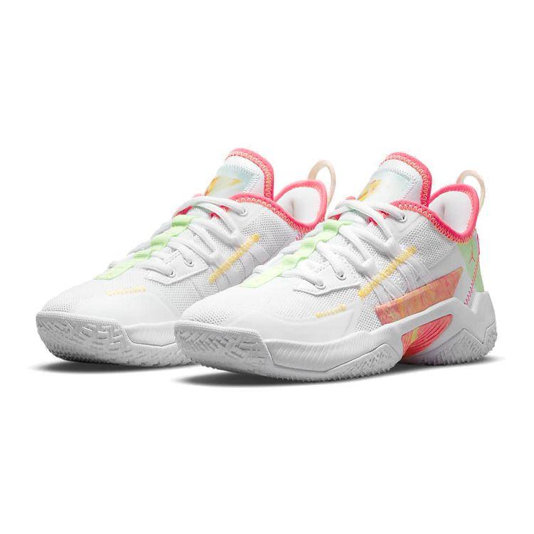 Air Jordan One Take 2 GS Summertime Fresh White Lime Glow Citron Pulse Hyper Pink CZ0840-163