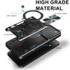 For Samsung Galaxy S25 Edge Case TPU + PC Phone Cover with Kickstand , Slide Lens Window